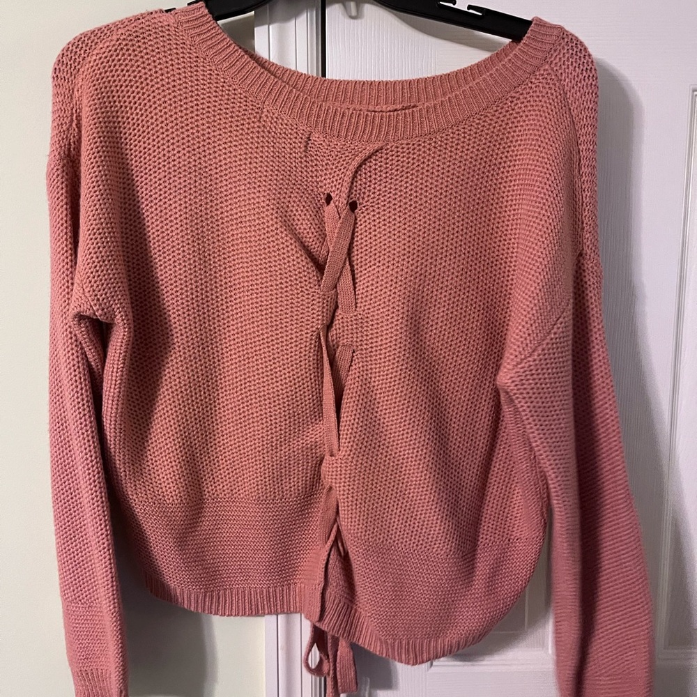 Pink Sweater